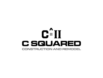 C Squared Construction and Remodel  logo design by N3V4