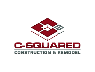 C Squared Construction and Remodel  logo design by pakNton