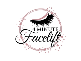 4 minute Facelift .com logo design by AamirKhan