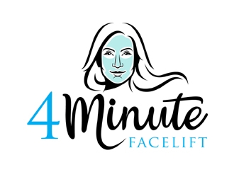 4 minute Facelift .com logo design by MAXR