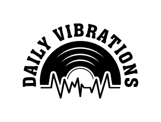 Daily Vibrations logo design by alfais
