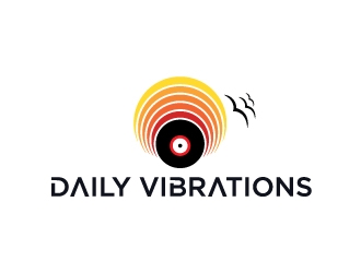 Daily Vibrations logo design by Foxcody