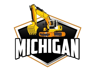 Michigan Land Clearing and Excavation  logo design by AamirKhan