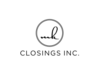 MK Closings Inc. logo design by asyqh