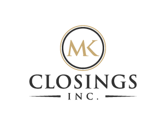 MK Closings Inc. logo design by akilis13