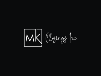 MK Closings Inc. logo design by Nurmalia