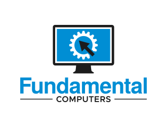 Fundamental Computers  logo design by lexipej