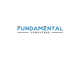 Fundamental Computers  logo design by Nurmalia