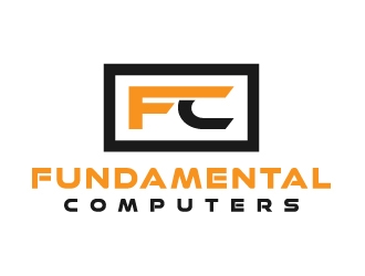 Fundamental Computers  logo design by logographix