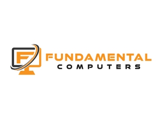 Fundamental Computers  logo design by logographix