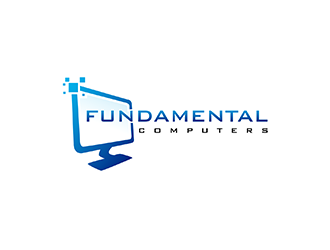 Fundamental Computers  logo design by ndaru