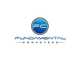 Fundamental Computers  logo design by ndaru