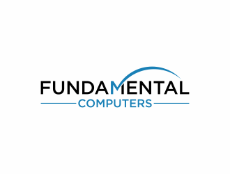 Fundamental Computers  logo design by luckyprasetyo
