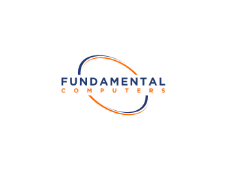 Fundamental Computers  logo design by bricton