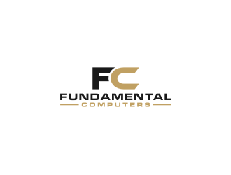 Fundamental Computers  logo design by bricton