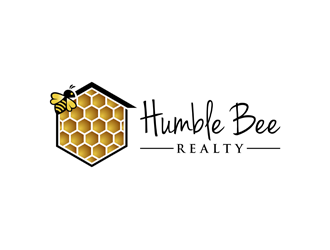 Humble Bee Realty logo design by alby