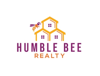 Humble Bee Realty logo design by Foxcody