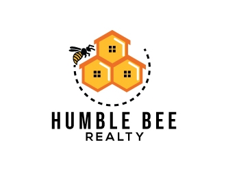 Humble Bee Realty logo design by Foxcody