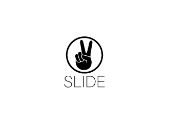 slide logo design by aryamaity