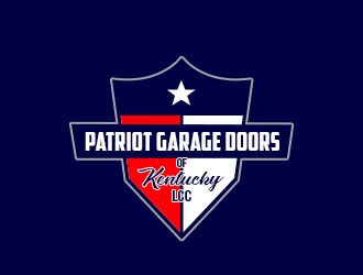 Patriot Garage Doors logo design by Benok