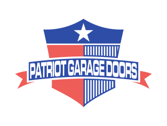 Patriot Garage Doors logo design by Devian