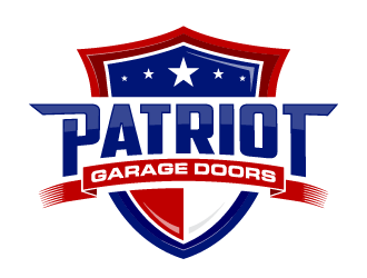 Patriot Garage Doors logo design by PRN123