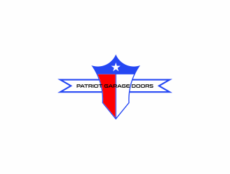 Patriot Garage Doors logo design by KaySa