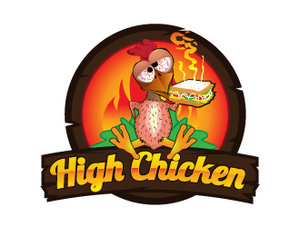 High Chicken  logo design by yans