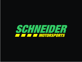 Schneider Motorsports logo design by Diancox