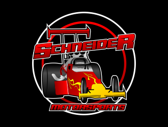 Schneider Motorsports logo design by beejo