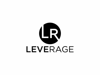 Leverage  logo design by luckyprasetyo