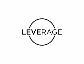 Leverage  logo design by luckyprasetyo