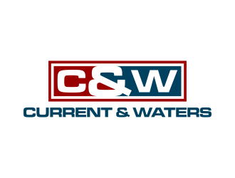 Current & Waters logo design by p0peye