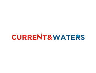 Current & Waters logo design by Diancox