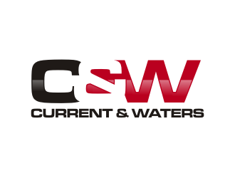 Current & Waters logo design by BintangDesign