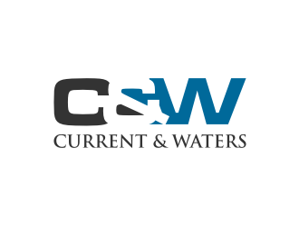 Current & Waters logo design by restuti