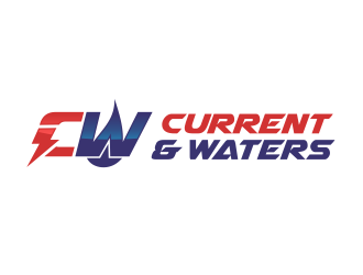 Current & Waters logo design by Gopil