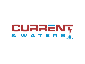 Current & Waters logo design by oke2angconcept