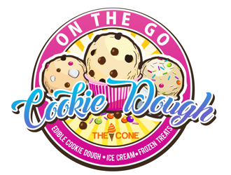 On The Go Cookie Dough logo design by coco