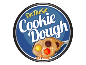 On The Go Cookie Dough logo design by Suvendu