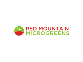 Red Mountain Microgreens logo design by Diancox