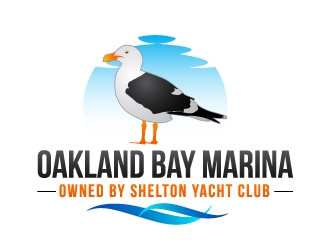 Oakland Bay Marina, owned by Shelton Yacht Club logo design by uttam