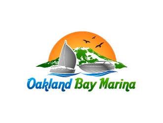 Oakland Bay Marina, owned by Shelton Yacht Club logo design by usashi