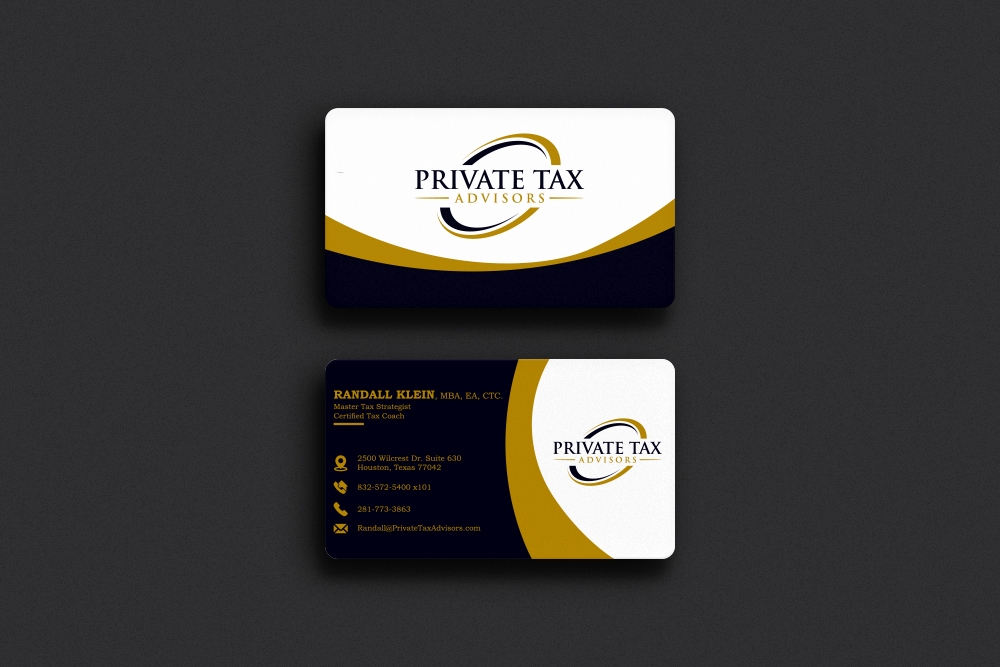 Private Tax Advisors logo design by Soufiane