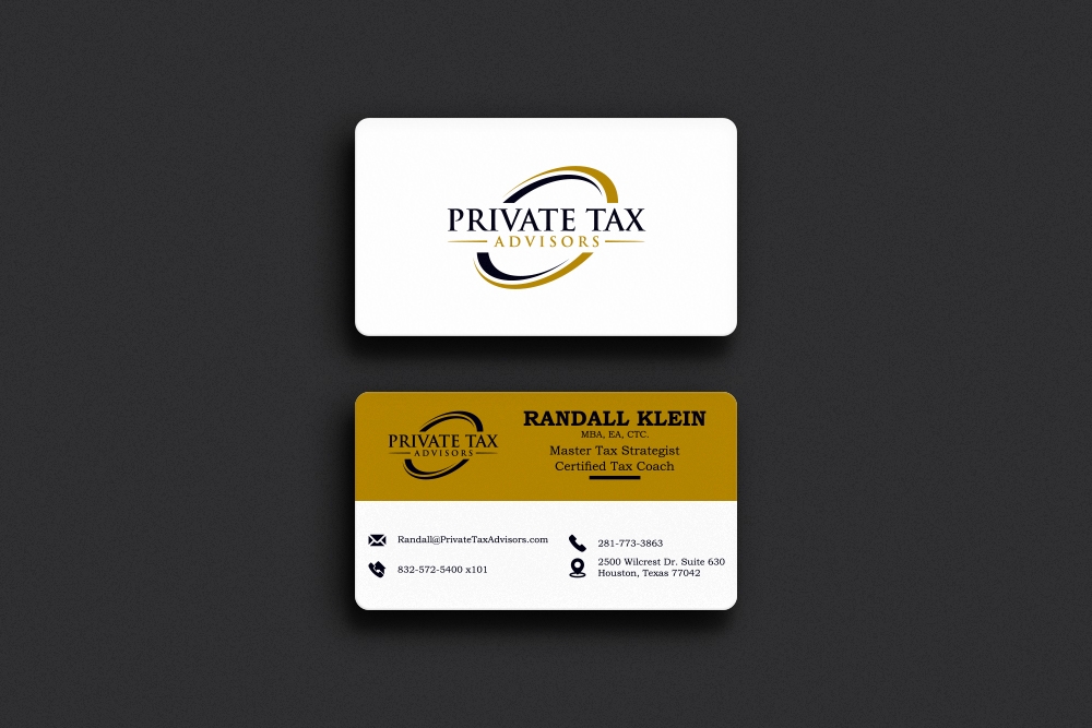 Private Tax Advisors logo design by Soufiane