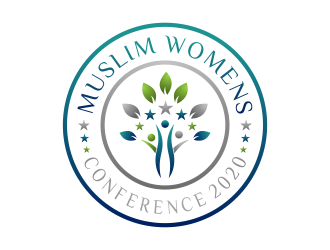 Muslim Womens Conference 2020 logo design by N3V4