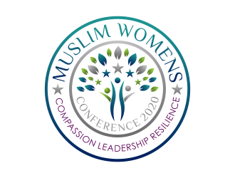 Muslim Womens Conference 2020 logo design by N3V4