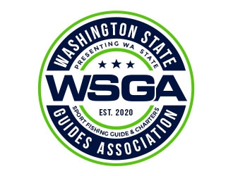 Washington State Guides Association logo design by Benok
