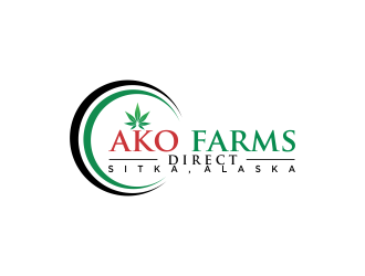 ako farms direct logo design by oke2angconcept