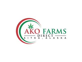 ako farms direct logo design by oke2angconcept